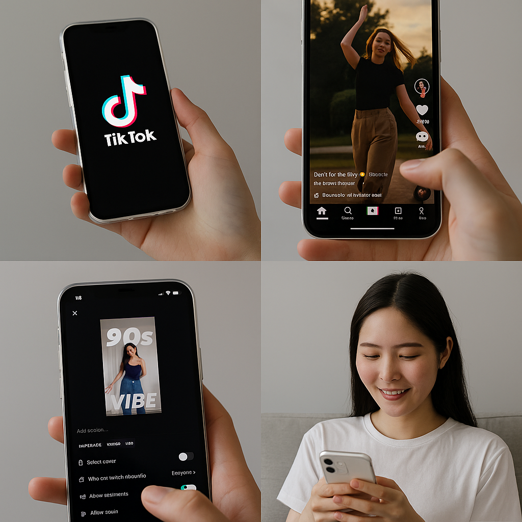 初心者でもバズるTikTok